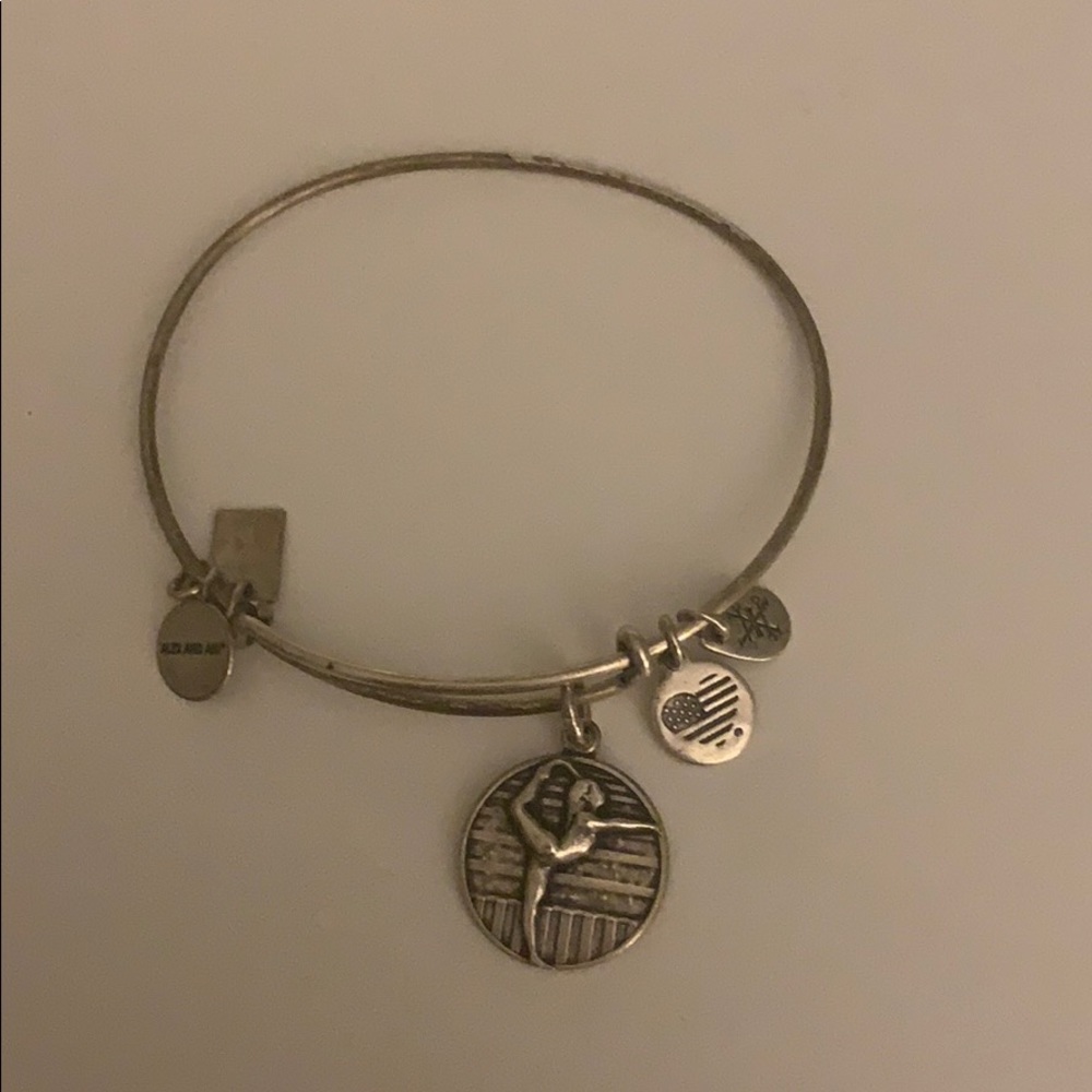 Alex and Ani Gymnastics Charm Bracelet